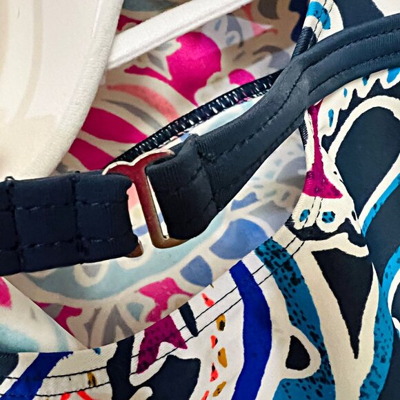 Free Country Racerback Swimwear Top Spaghetti Straps Beach Pullover Summer XL - Picture 9 of 9